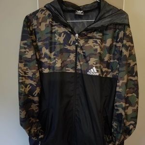 Adidas Camouflage Bomber Jacket